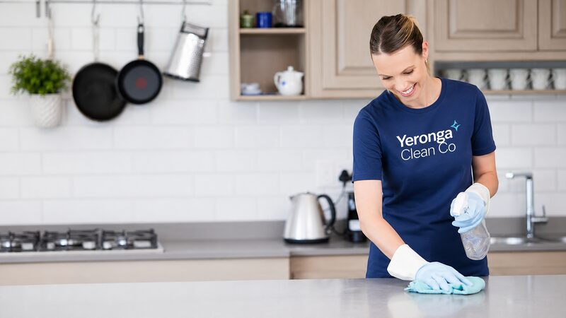 Yeronga Clean Co professional cleaner working in a Brisbane home