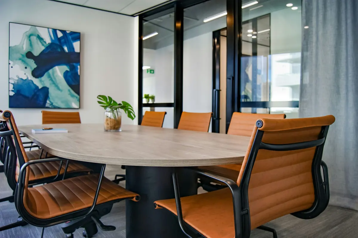 Clean, professional small office space